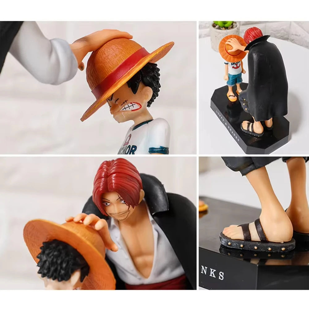 Figura Luffy y Shanks