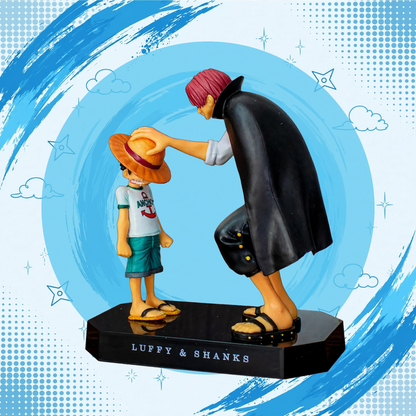 Figura Luffy y Shanks