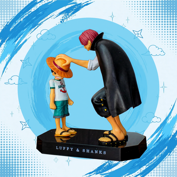 Figura Luffy y Shanks