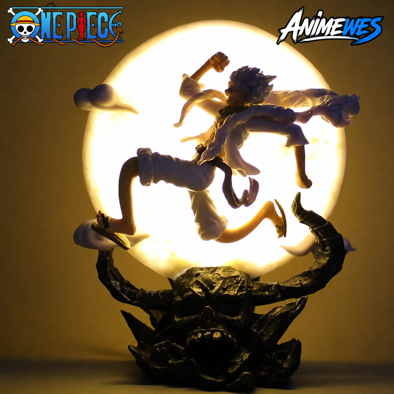 Figura de Luffy Gear 5 - One Piece